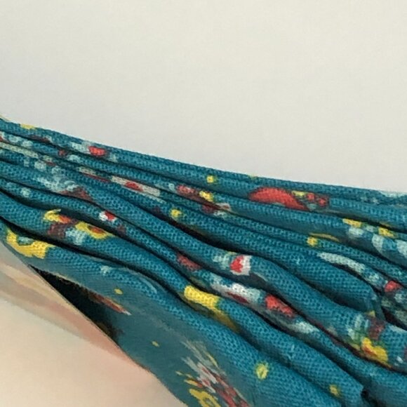 Pioneer Woman Cloth Napkins Rose Ditsy GreenFloral Fabric 4Pc Set Square 18"x18" - Picture 9 of 11